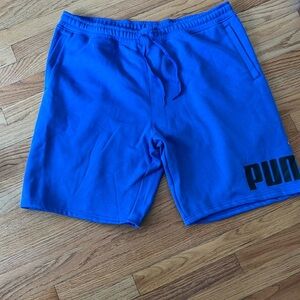 Puma Vibrant Blue Men's Athletic Shorts